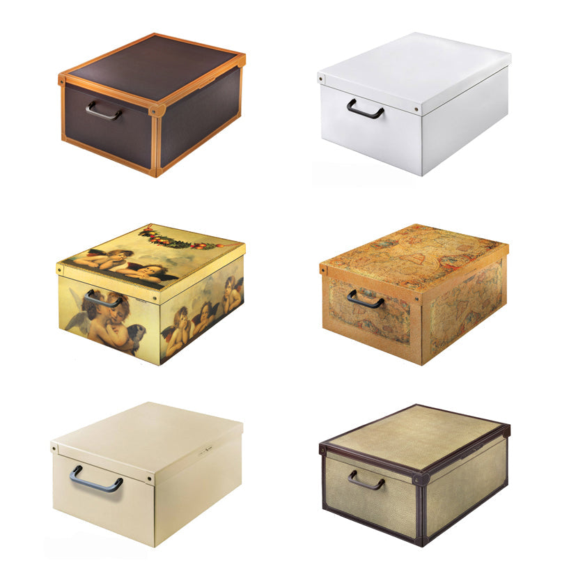 Alliant solidité, design et respect de l’environnement, nos boîtes de rangement sont conçues pour répondre à toutes vos exigences. Réalisées en carton recyclé.