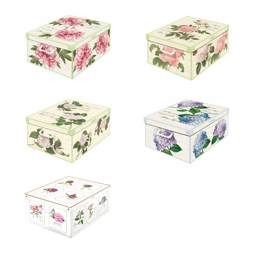 Découvrez l’élégance et la praticité réunies dans nos boîtes de rangement avec couvercle et poignées, conçues pour allier style, durabilité et fonctionnalité. Fabriquées en carton recyclé.