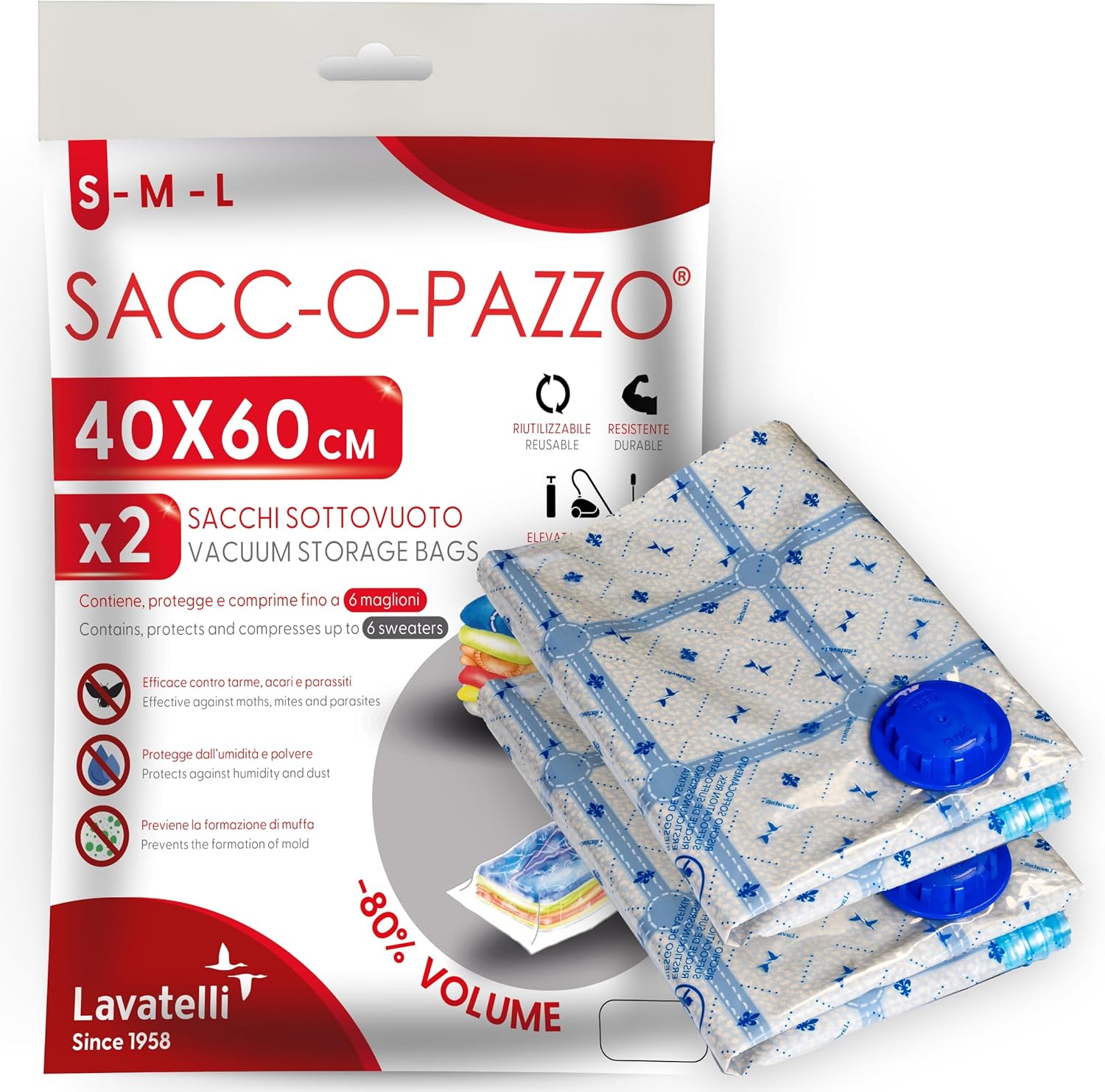 Sacs de rangement sous vide