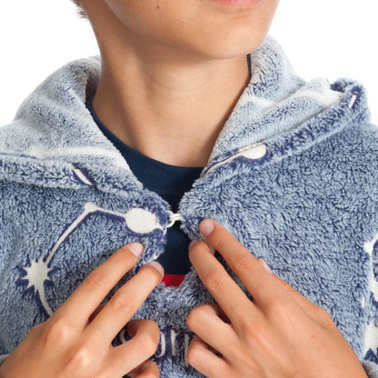 Pull Sweat oversize a capuche pour enfant Glow constallation Kanguru