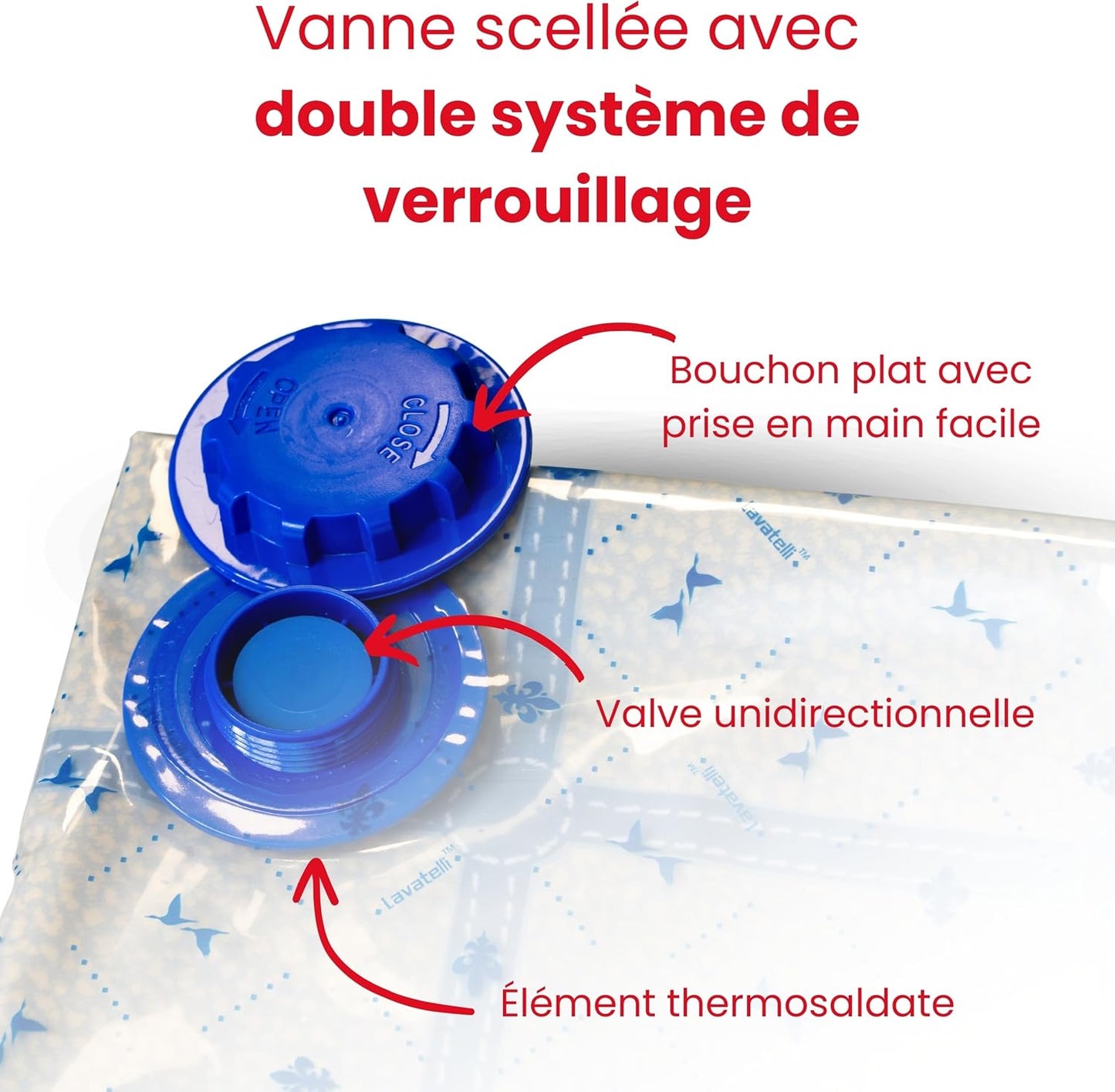 Pack rangement sous vide