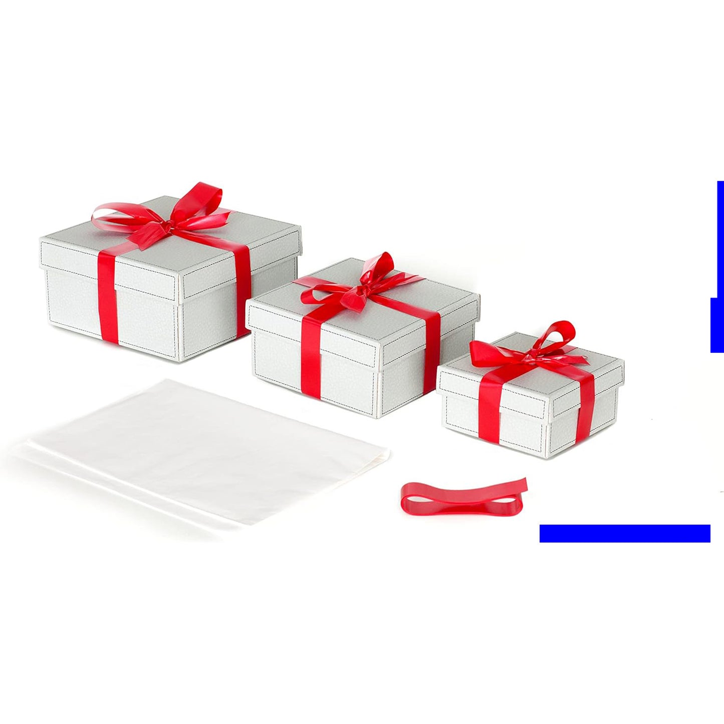 Lot de 3 emballages cadeau