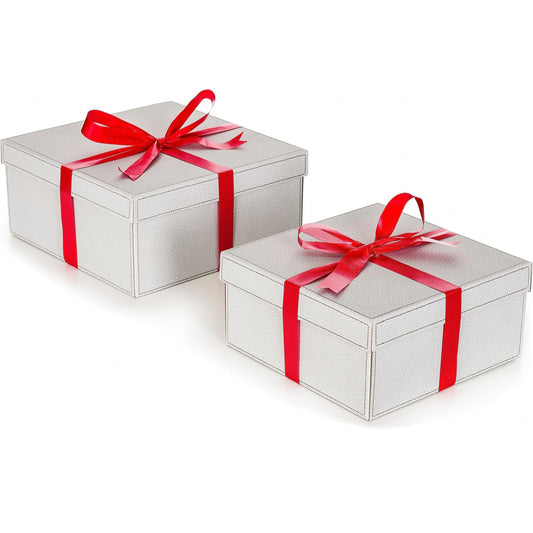 Lot de 2 emballages cadeau