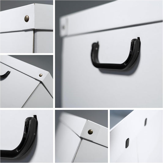 Boite de rangement carton Blanche