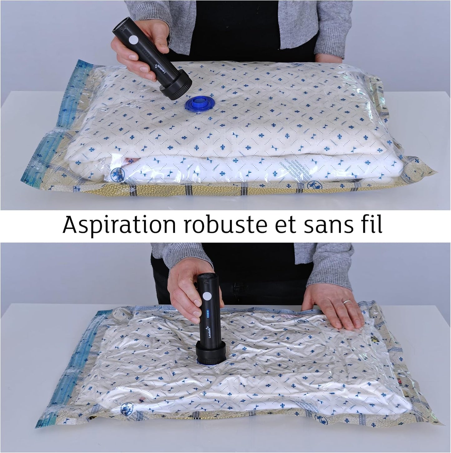 Pompe a vide rechargeable pour sac sous vide