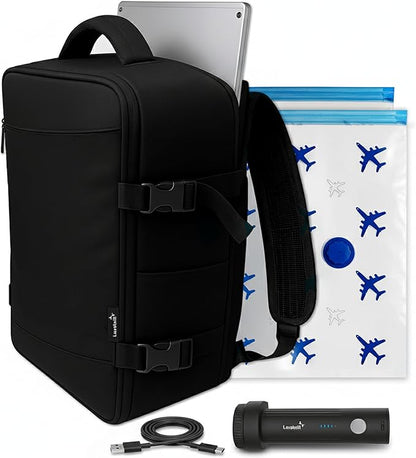 Sac a dos bagage cabine compatible compagnies low-cost avec pompe