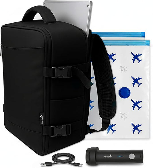 Sac a dos bagage cabine compatible compagnies low-cost avec pompe