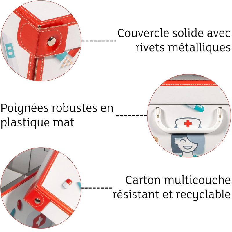 Boite de rangement carton Pharma Organizer