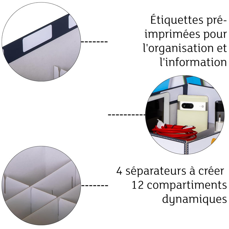 Boite de rangement tech Organizer