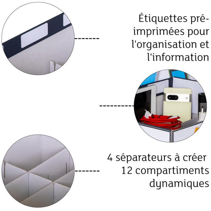 Boite de rangement tech Organizer